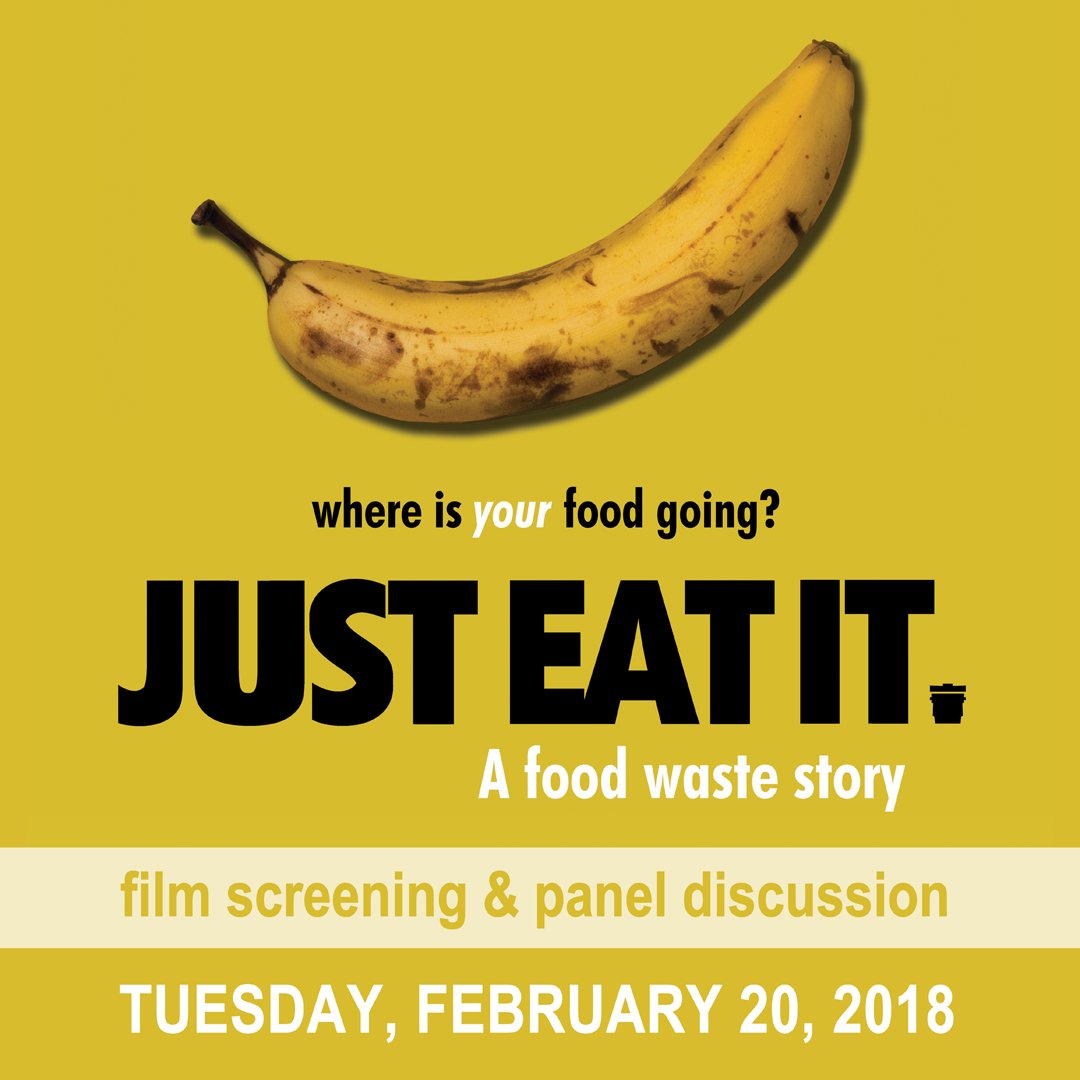 edibletrees's tweet photo. We invite you to a special screening of @JustEatItFilm in #Spokane on Feb. 20, 7pm! The event includes a panel about #foodwaste &amp; #hungerrelief with @FeedSpokane, @CCFoodForAll &amp; SETP, moderated by Julie @SecondHarvest_. Details at https://t.co/LJLw6kDvmD
#gleaners #spokaneevents https://t.co/l4CusY1Mpm