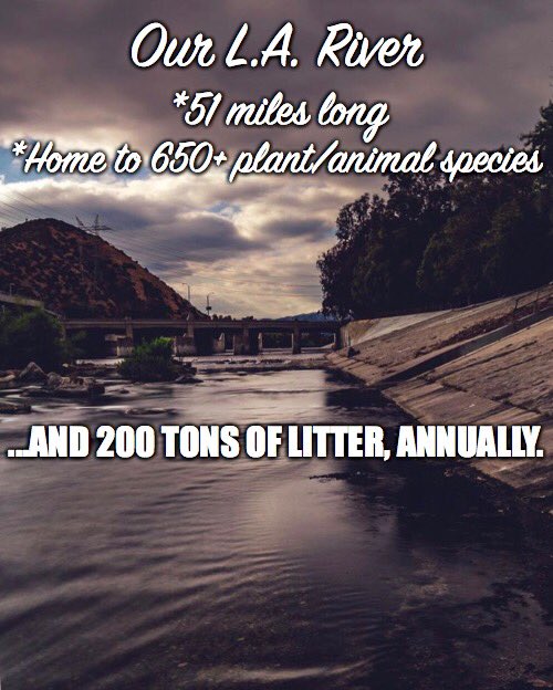 We Help LA (@wehelpla) on Twitter photo Follow <a href="/FoLARtweets/">Friends of the LA River (FoLAR)</a>, an amazing org keeping our river clean & thriving, for info on the April 2018 #GreatLARiverCleanup! Stroll down the banks to <a href="/FoLARfrogspot/">The Frog Spot</a> or <a href="/spoke_lariver/">Spoke Bicycle Cafe</a> to further engage in what our river has to offer! Show some #LARiver ❤️!! #CommunityService #LA Follow <a href="/FoLARtweets/">Friends of the LA River (FoLAR)</a>, an amazing org keeping our river clean & thriving, for info on the April 2018 #GreatLARiverCleanup! Stroll down the banks to <a href="/FoLARfrogspot/">The Frog Spot</a> or <a href="/spoke_lariver/">Spoke Bicycle Cafe</a> to further engage in what our river has to offer! Show some #LARiver ❤️!! #CommunityService #LA