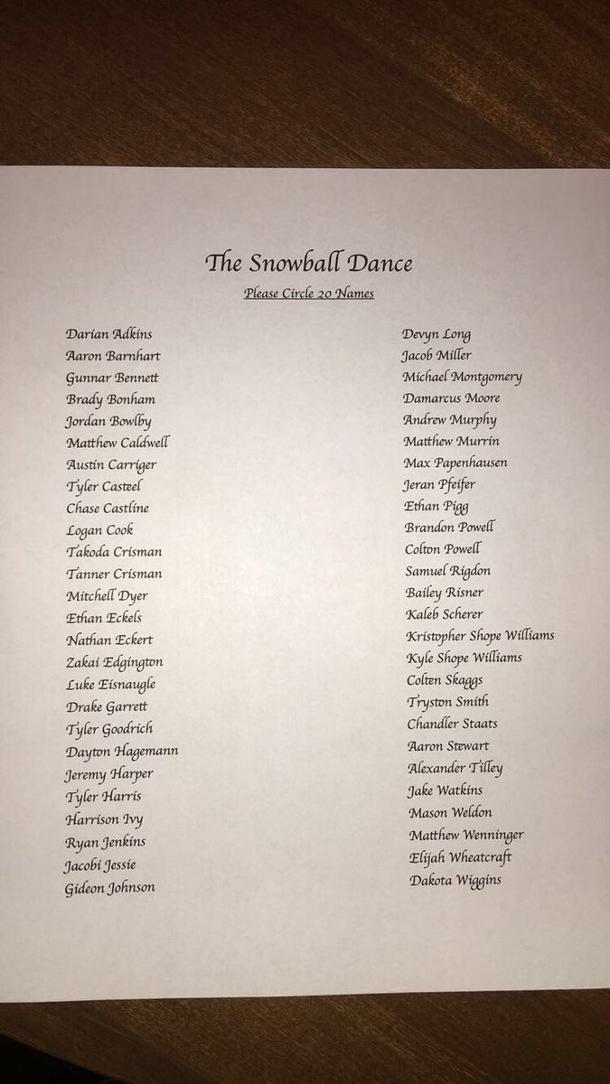 GalionKeyClub's tweet image. Here’s the ballot for Snowball Winter Homecoming! Voting will begin soon!