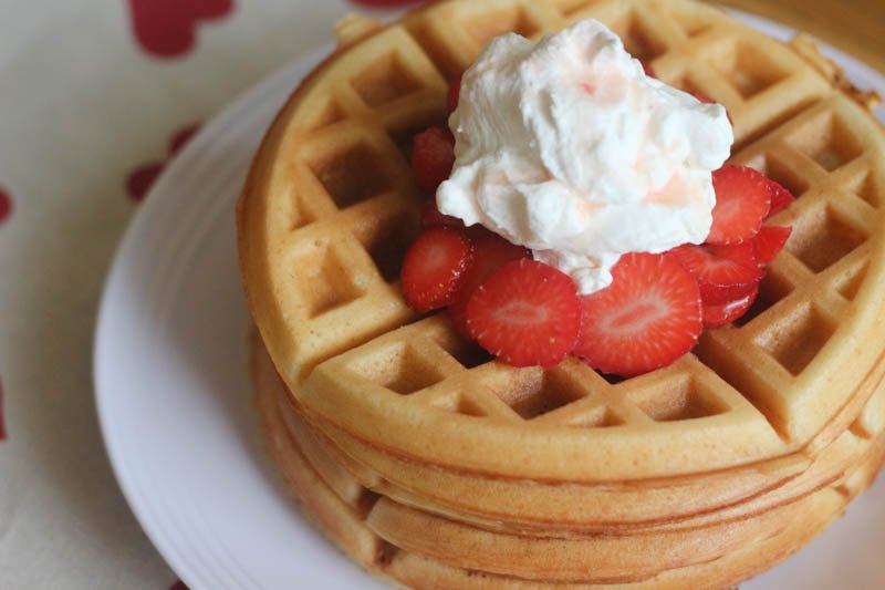 We're making Belgium waffles for #ValentinesDay from cookbook author, Susan Murray, with <a href="/CarolinaBnB/">Carolina B&B</a> @Ashevillebba Recipe >> bit.ly/2Ecy1pQ