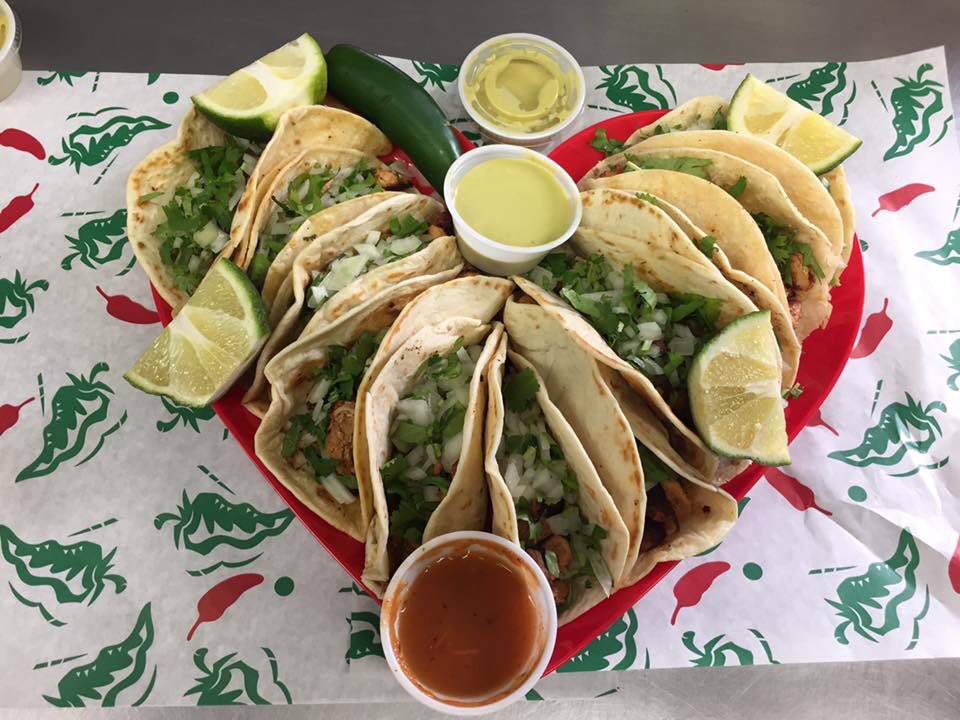 glamscar's tweet photo. My dads making these taco trays for $18, comes with 12 tacos. His taco truck is one of the best in Katy! Y’all go support my dads little business Tex Taco!!! https://t.co/7cbtTEVl5V