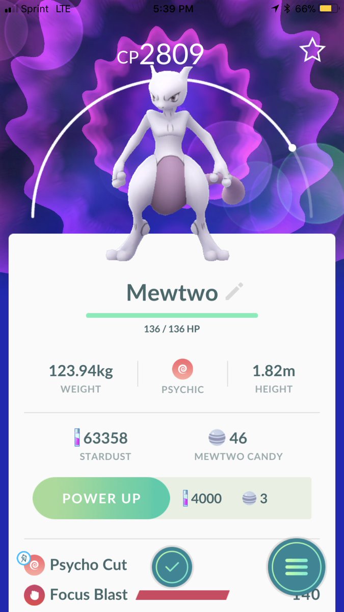 sara_snacks's tweet image. Weather boosted #Mewtwo! #ExpertHandler #EXRaid #ARPlus