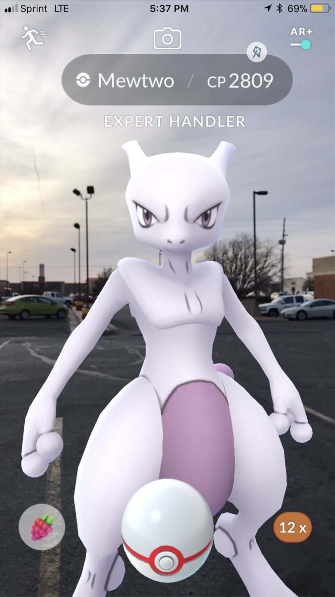 sara_snacks's tweet image. Weather boosted #Mewtwo! #ExpertHandler #EXRaid #ARPlus