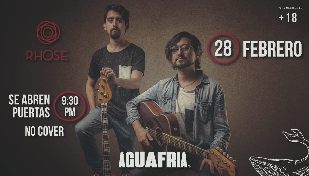 rhoseband's tweet photo. Ya se armó el show en Aguafria para este próximo 28 de febrero. 
🔘NO COVER 
🔘Banda Invitada 
🔘 +18 
📍Rio Mississippi 103 San Pedro 
#rhose #aguafria https://t.co/P7xmJFlUot