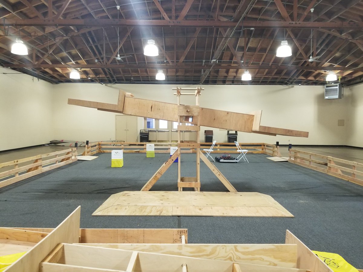12 days until Stop Build! Don’t forget to come test on your robot at our practice field.