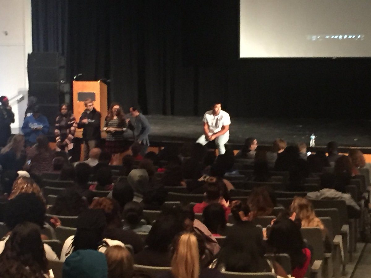 CoSRamirez's tweet photo. @listenthemovie @PrincipalPadura @browardschools @erahm_chris Thank you @flhsprincipal for allowing your Flying L’s to LISTEN @listenthemovie @browardschools @erahm_chris #BCPSListens https://t.co/sUjdksgwRa