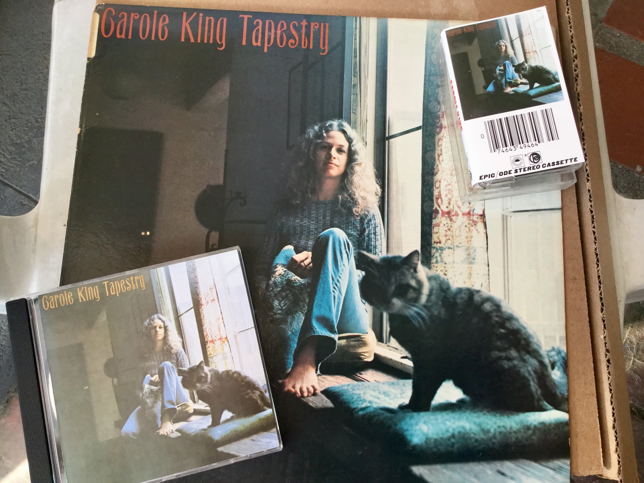 Happy Birthday, Carole King. Thanks for the gift of your music and this all-time great album, Tapestry. 
