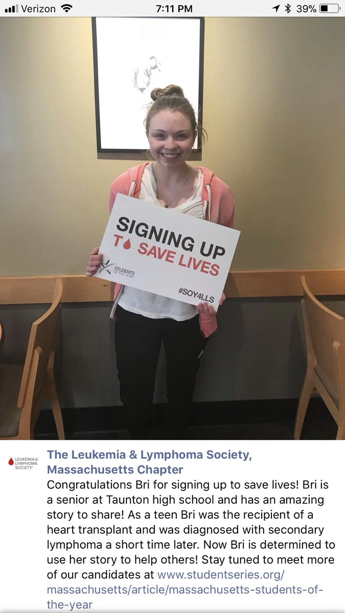 lexingtonsuper's tweet photo. Just found out that THS student, Bri, is signing up to save lives! Bri has been through so much, she inspired us all with her incredible spirit, and now she’s helping others. #weluvbri #tpspride https://t.co/xs4bhoeSF5 https://t.co/rnti1rXa8M