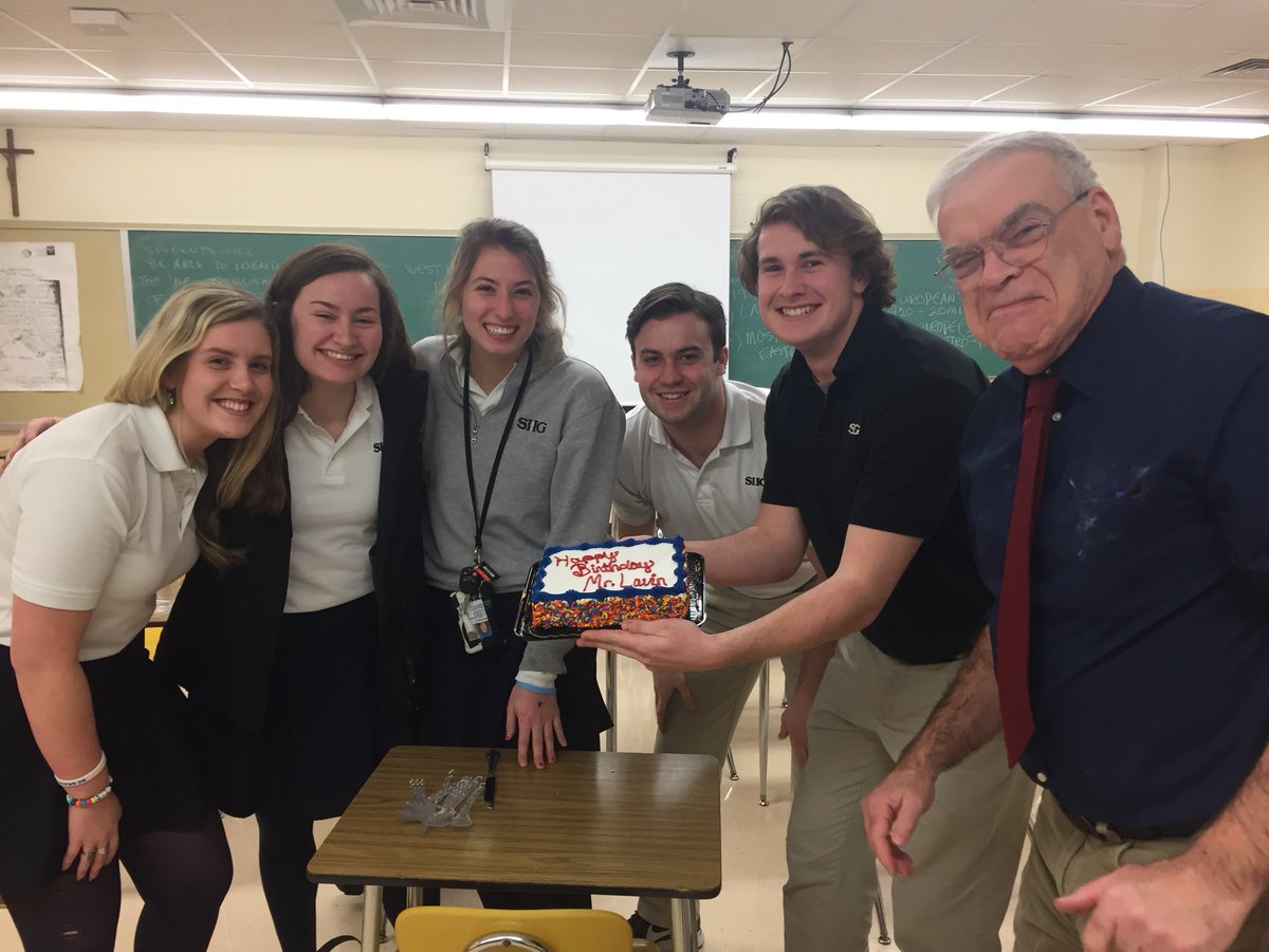 BraveSHG's tweet photo. A National Holiday.                                               Happy Birthday to the OG, Mr. Lavin. We Love you❤️ #jfk https://t.co/giN9pNeuda