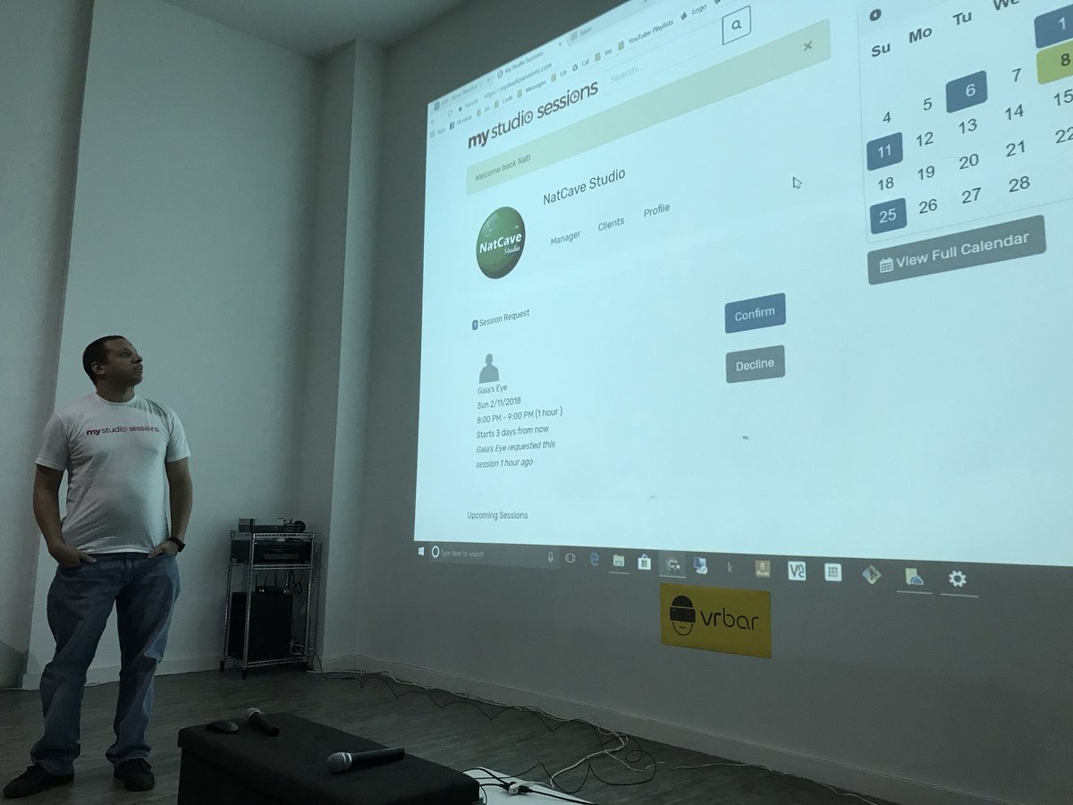 jaybirdcom's tweet image. .@MyStudioSession at #NYMusicTech - connecting artists with recording studios via online booking. @musicTechster