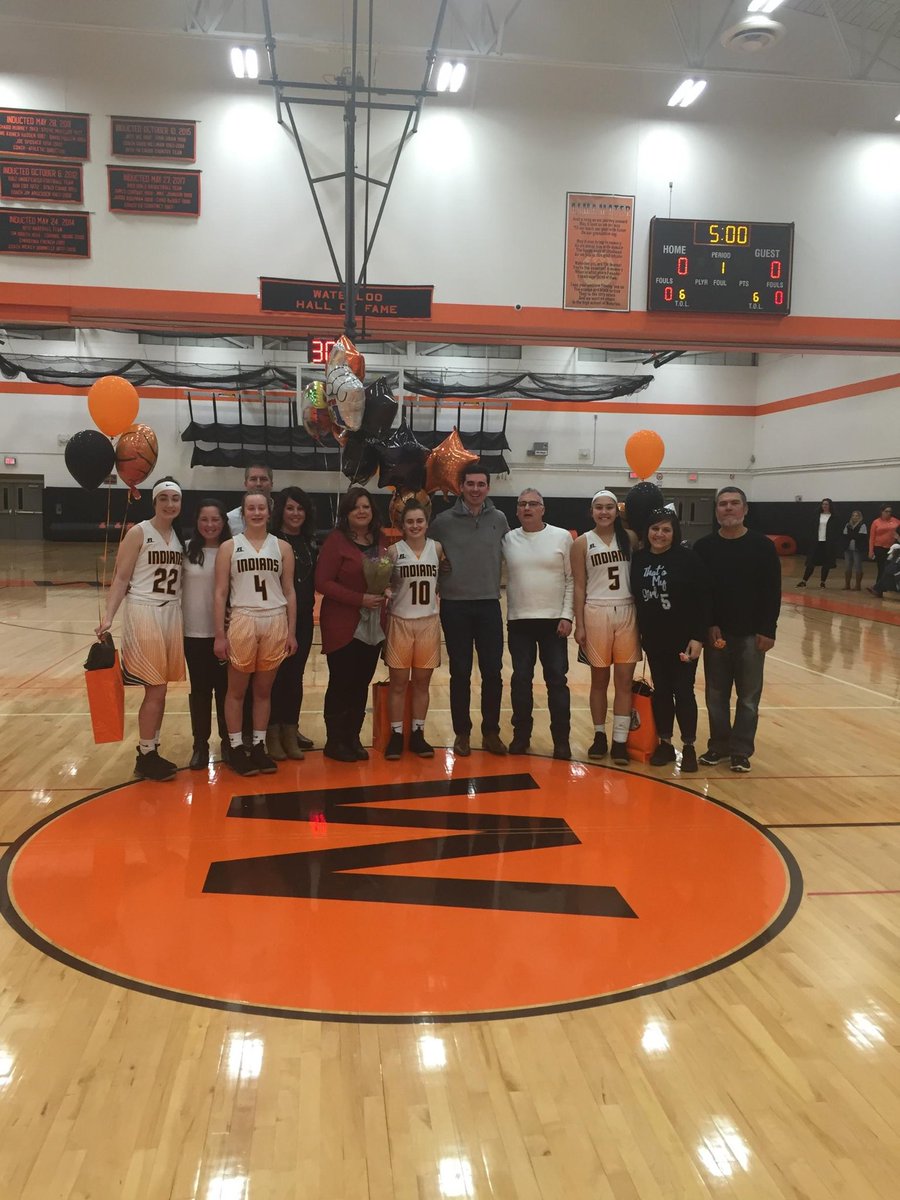 Congrats to our Varsity Basketball Senior Ladies and Good Luck tonight.