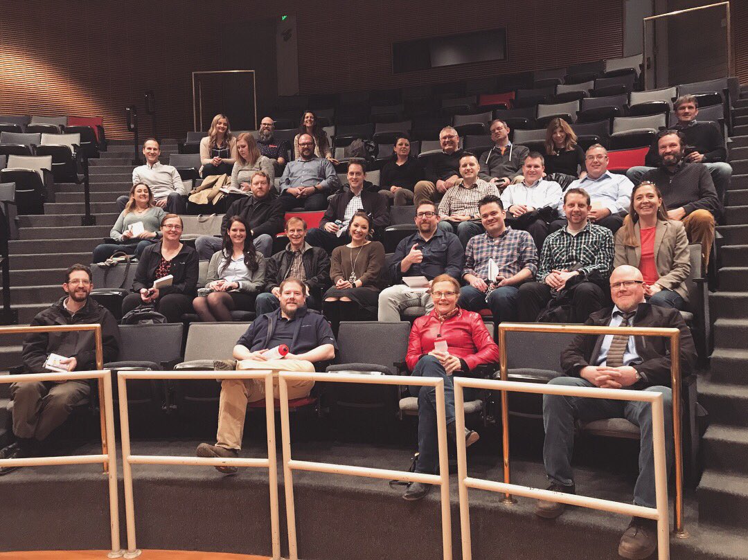 FFKR_Architects's tweet photo. An inspiring retreat for our associates was held where it all began- Salt Lake Art Center (now UMOCA) and topped of with a tour of Abravanel Hall. #ffkrarchitects #futureleaders https://t.co/oZZmIgxB0Y