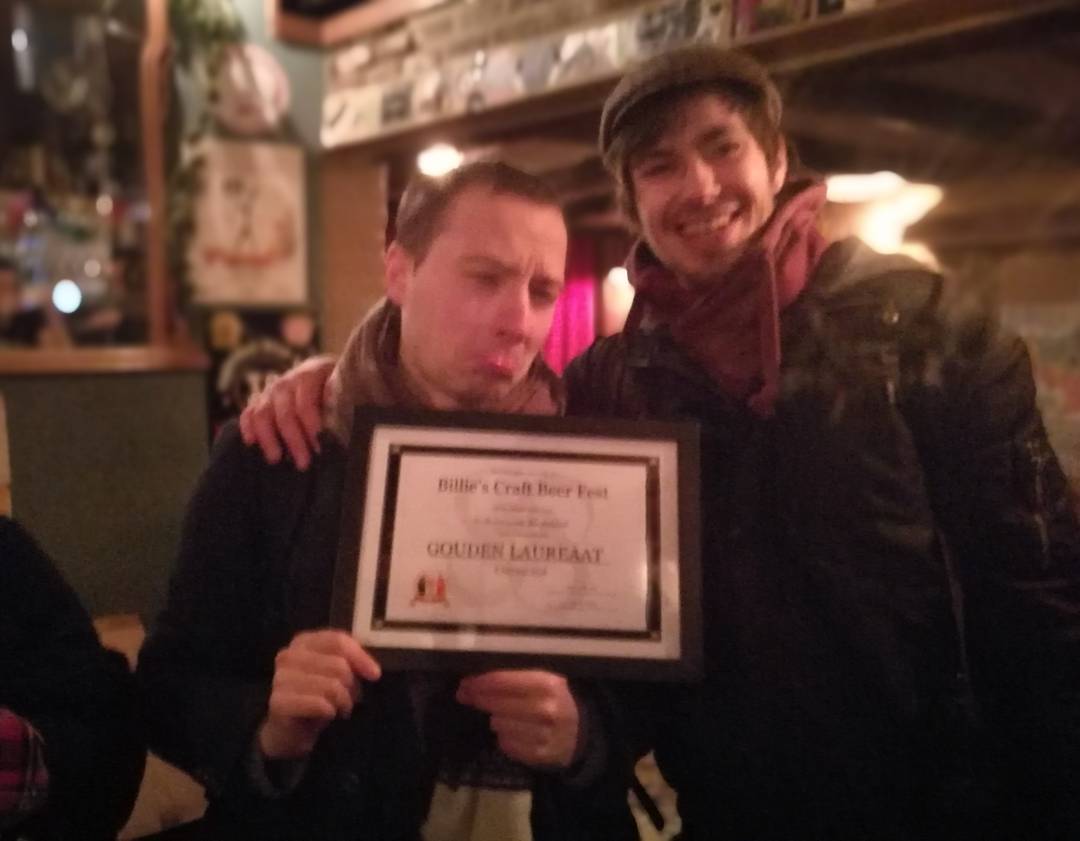 Billies_Craft's tweet photo. BILLIE'S CRAFT BEER FEST WINS BEST BEERFESTIVAL IN BELGIUM!
Thanks to @beerawardsbe and everyone else for all the support.
See you in @BCBF2018 ! 🐕❤️
#BCBF2017 #winning #tigerblood #billie #antwerp #belgium #beer #craftbeer #craftbeerporn #beerporn #craftnotcrap #frenchbulldo https://t.co/IkQmfLs5L7