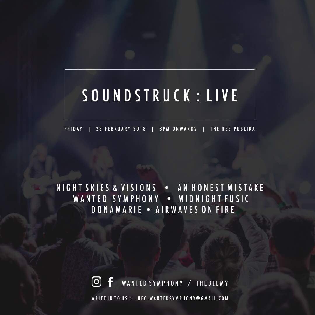 We're playing Soundstruck this 23 February!