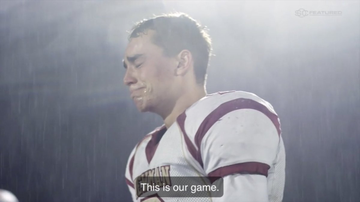 The fires in Northern California, the ones that burned down almost 5,000 homes and my high school, inspired yet another band of brothers to play on. espn.com/video/clip?id=…