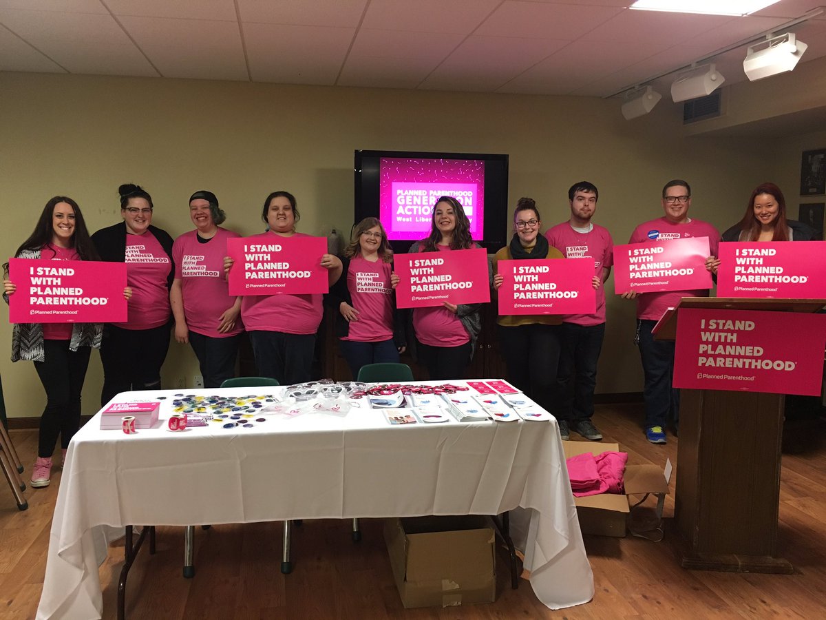 PPSATWV's tweet photo. Our newest student organization launched today. We are so excited to welcome @wluppga to the Planned Parenthood family! 💗 #ppgeneration @PPGenAction https://t.co/ErsHcl4zdn