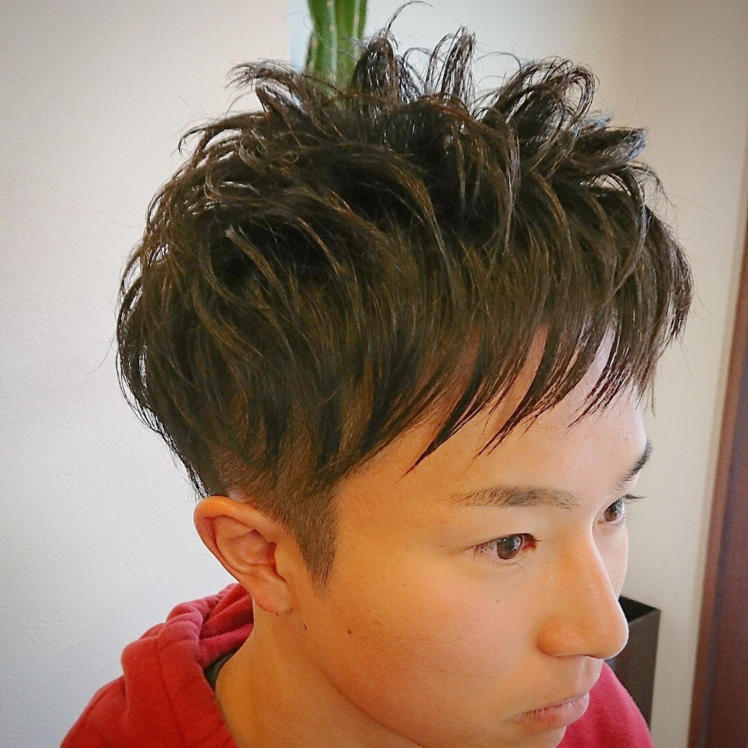 神戸 西区 hair�s Fukase on Twitter &quot;『ツーブロック ♪』 前髪 だけ ストパー クセ毛 をいかした
