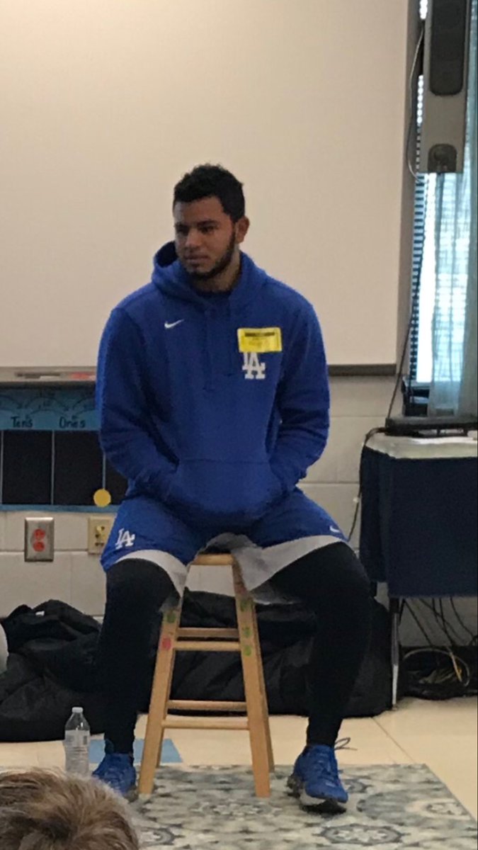 <a href="/KeibertRuiz/">Keibert Jose Ruiz</a> sharing his story with Mrs. Thomas and her 5th graders <a href="/pvespride/">Powdersville Elem.</a> on Real Men Read Day