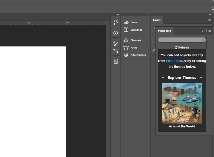 Just discovered <a href="/Pixelsquid360/">PixelSquid by Shutterstock</a> Brilliant! Help please. Successfully downloaded 3D controls to my PhotoShopCC. Works perfectly on your video demo, but can't replicate demo in my PS CC despite success brining up PixelSquid control panel. Help much appreciated.