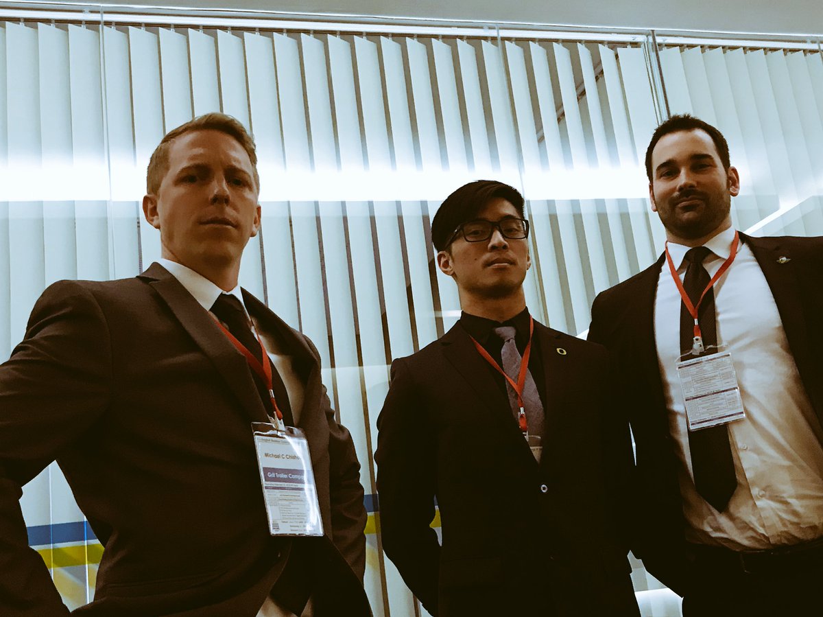 UOregonLCE's tweet photo. @oregonmba team @BBCSasin makes the finals and the Sustainability round finals. #bbc2016 @Nhaha1 @jedwomack @mchisholmII representing #GoDucks https://t.co/A7zpGbMZ32