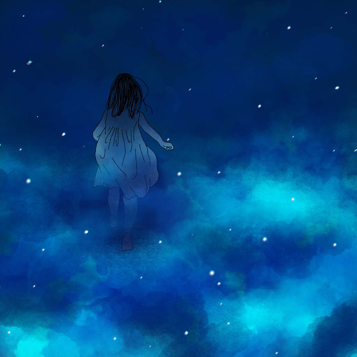 夏 Na Twitteri 去ってしまう 夜 夜景 夜空 星 星屑 星空 女の子 少女 幻想的 夢 イラスト 絵描きさんと繋がりたい アートワーク 絵 Night Star Artwork Illustration Picture Https T Co Scgkld0cjb