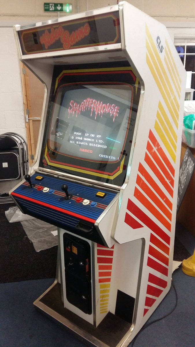 New cab this week :)
#arcade #splatterhouse #somerset