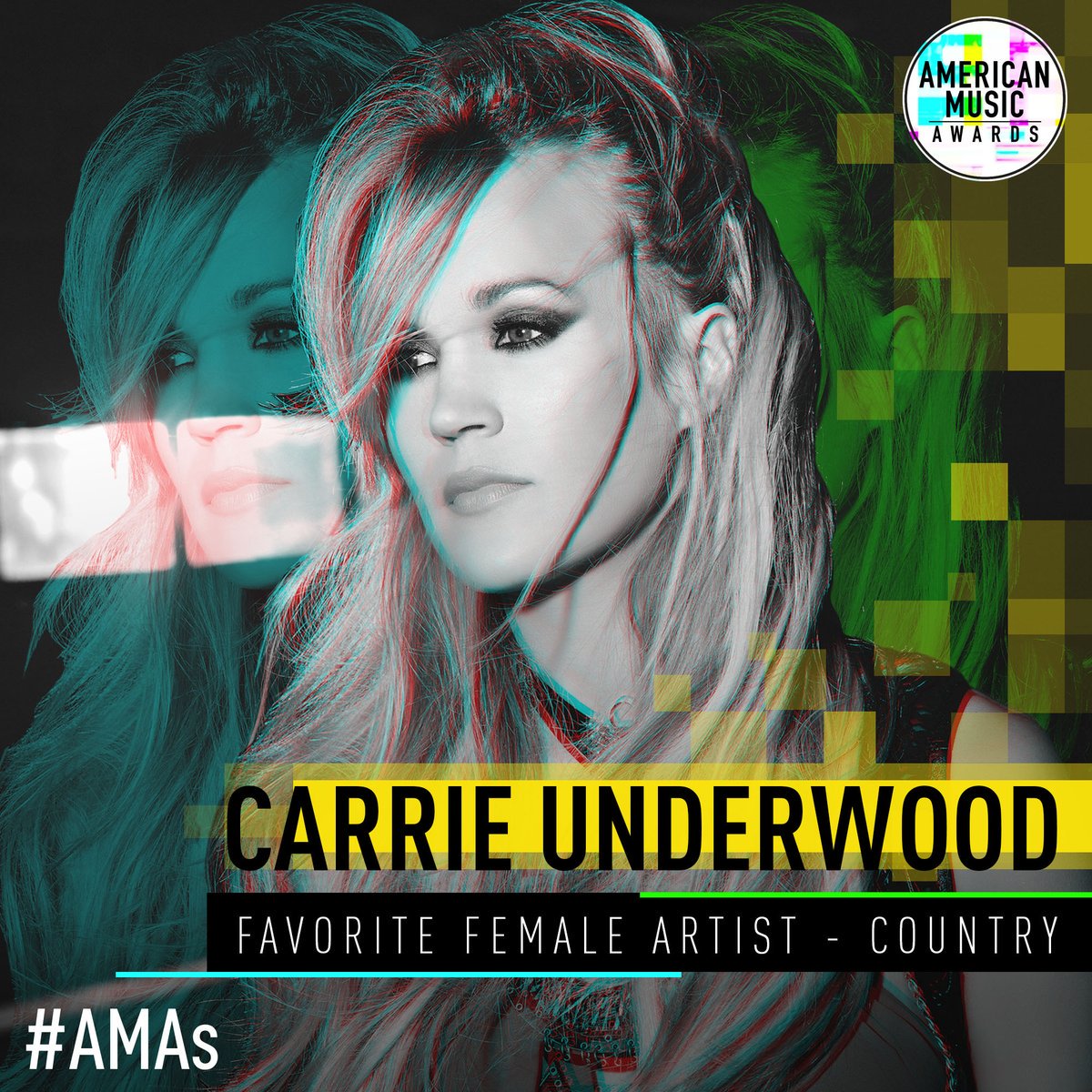 CarrieUnderwoom's tweet photo. So amazing!!! Thank you, fans, for this! I so wanted to go to the #AMAs just in case because I know how hard you’ve been voting. I’m sorry I couldn’t get up there and thank you all on stage...you guys are incredible and am so thankful for you! ❤️❤️❤️ https://t.co/AHppT26rqE