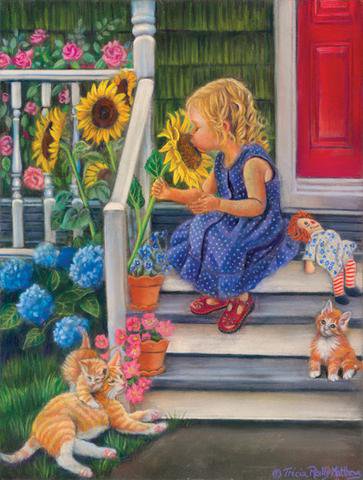MrPuzzleHead's tweet photo. #jigsawpuzzle A Summer Kiss 300pc Jigsaw Puzzle by Tricia Reilly-Mathews  https://t.co/aeHhkWiSGm https://t.co/35p1Hz4dKw