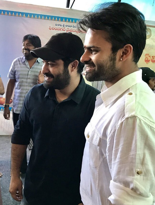 Danielshekhar_'s tweet photo. Wishing a Very all the best @IamSaiDharamTej garu from all @tarak9999 fans #InttelligentFromToday ππ https://t.co/7uVM6xapgA