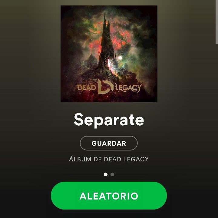 Ya pueden escuchar nuestro más reciente track -SEPARATE- en Spotify!! WE ARE DEAD LEGACY! ✊ #deadlegacymx #newsong #Spotify #metalcore #metalcoreband #metalmexicano