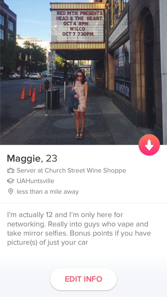 mgt0724's tweet photo. Finally added a bio to my tinder https://t.co/mCDXWcYtrg