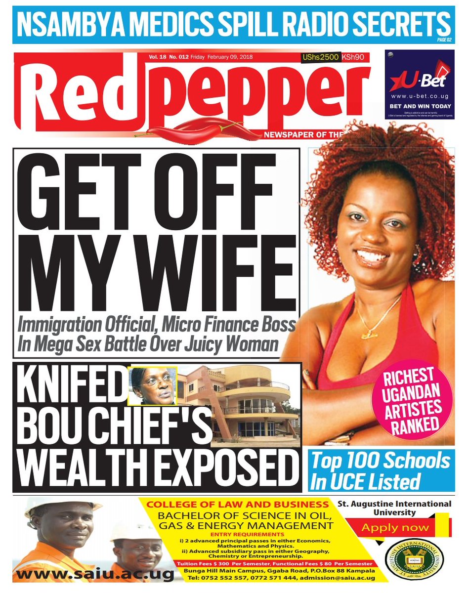 Red Pepper op Twitter: "CITY SCANDAL: Micro Finance boss accused of sexualising relationship with a workmate who is someone else's wife. - Radio medical files revealed, he had more than