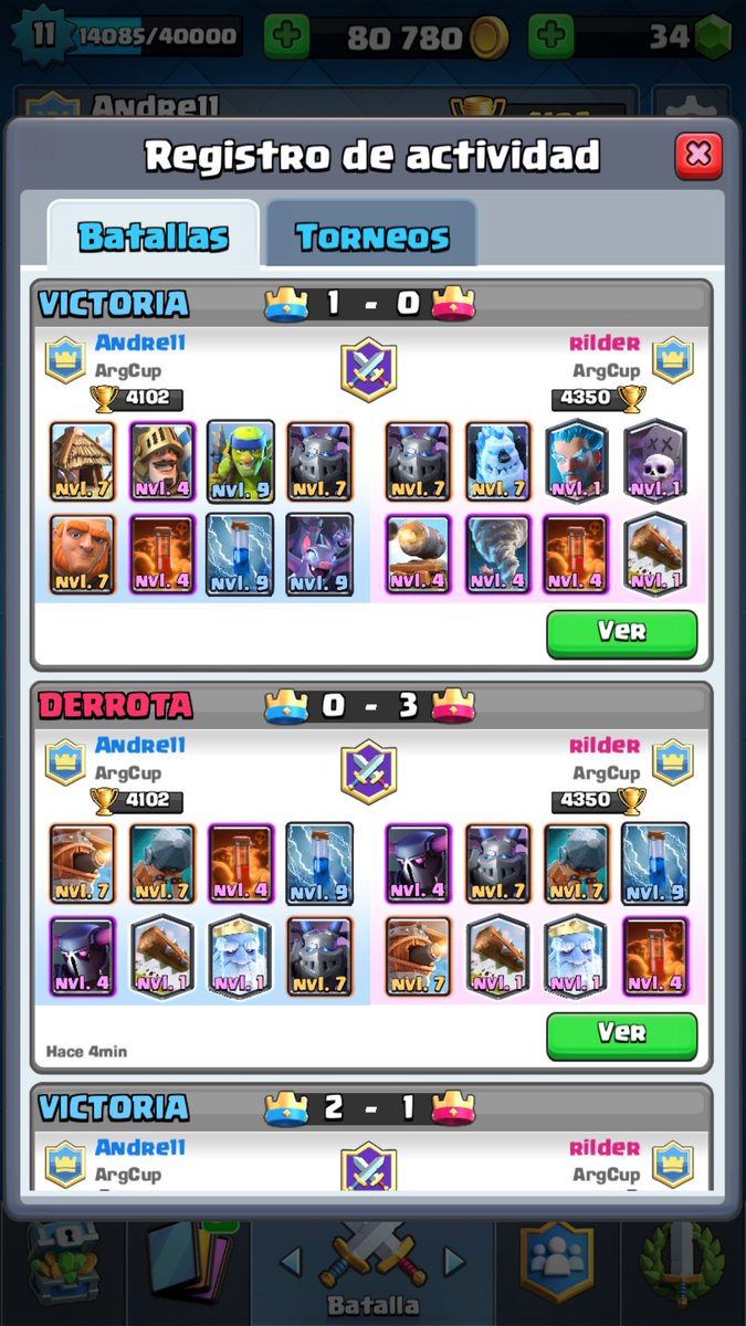 Dandole la victoria a <a href="/ARGENTINATOP3/">LOS FERNETEROS</a> gracias por la oportunidad 😉