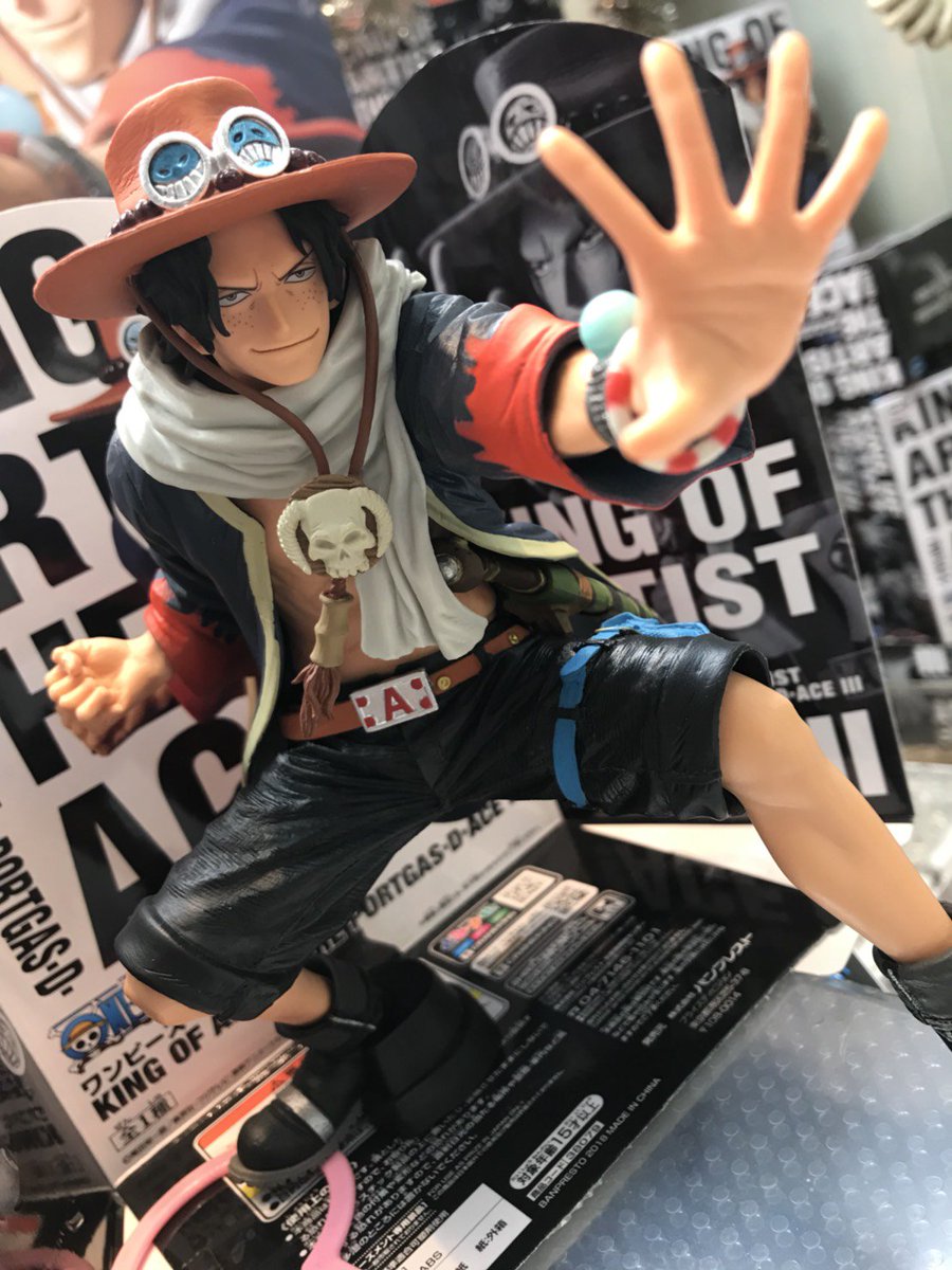 ট ইট র ネバーランド2 プライズ情報 ワンピース King Of Artist The Portgas D Ace 入荷 Koaシリーズ3回目の登場のエース 今回はアラバスタ編の衣装です 今にも火拳を放ちそうな 戦闘態勢のポージングが ｲｲ ワンピース ポート