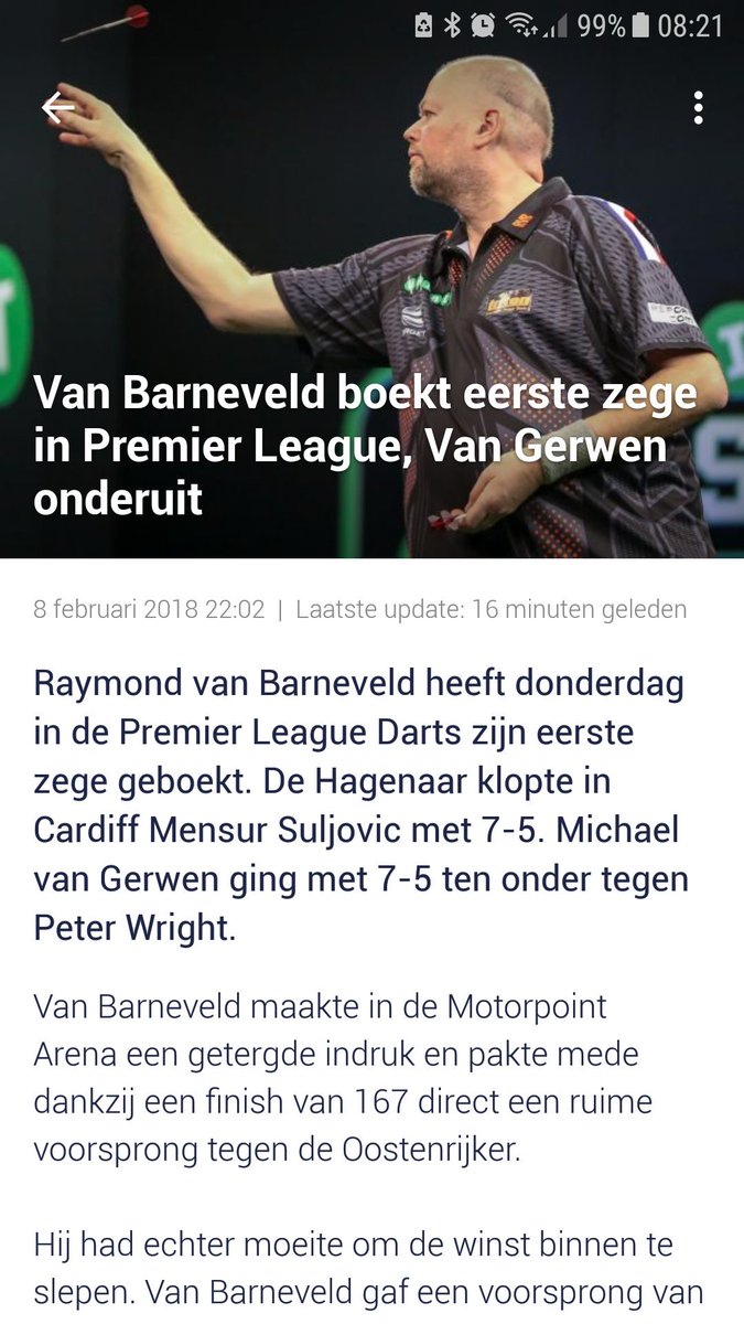 BartManders1's tweet photo. Is dit de nieuwe geheime pijl van Raymond van Barneveld? #Raybar180 https://t.co/DYlrHPBZiK