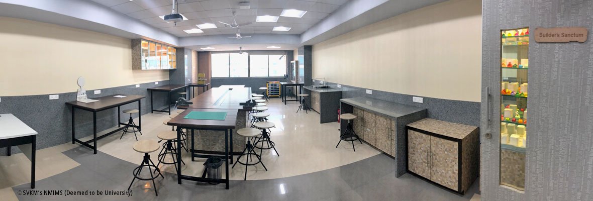 nmims_design's tweet photo. The Workshop & Lab Spaces.
Builder’s Sanctum – An equipped playground for our learners to build their concepts!
Tinkering Hub – Explore and experiment with #emergingtechnology - Humanise it!
#nmimsdesign #designinfrastructure #innovation #3D printers #IOT
(Thread 1)... https://t.co/Fs3nQdsP46