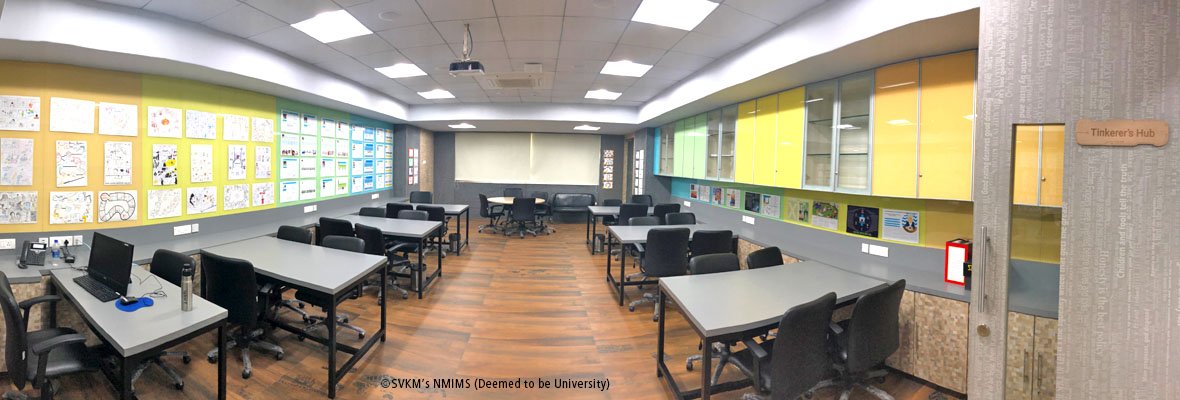 nmims_design's tweet photo. The Workshop & Lab Spaces.
Builder’s Sanctum – An equipped playground for our learners to build their concepts!
Tinkering Hub – Explore and experiment with #emergingtechnology - Humanise it!
#nmimsdesign #designinfrastructure #innovation #3D printers #IOT
(Thread 1)... https://t.co/Fs3nQdsP46