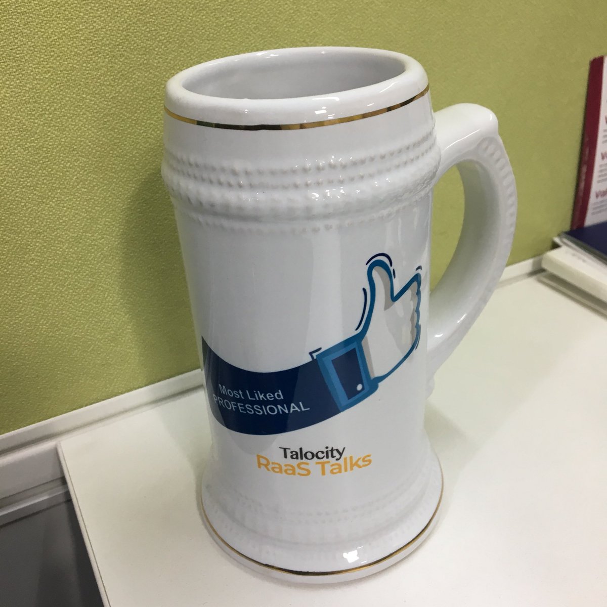 vykasdua's tweet photo. Won a beer mug @Talocity1 #TalocityRaaSTalks https://t.co/PPkG7v6iTi