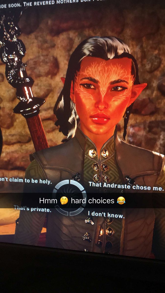 LexLexiW's tweet image. Ohh what to choose 😂😂 #DragonAgeInquisition