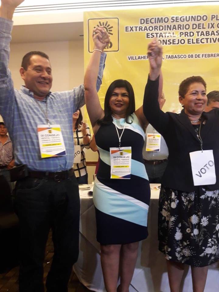 Es <a href="/Neyda_GarciaM/">Neyda B. Garcia M.</a> la Candidata del #PRD a Presidente Municipal de #Comalcalco 👍