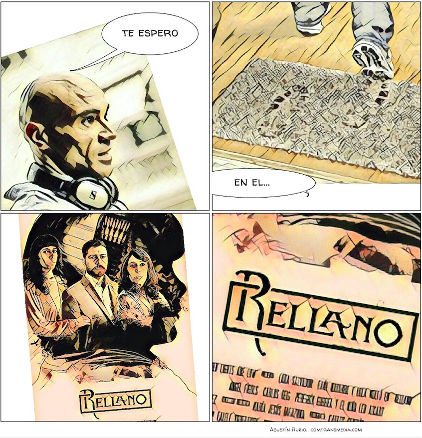 galanesteban's tweet photo. Cambiamos el estudio de radio por un #Rellano de #Cine: con el director valenciano Agustín Rubio 👉https://t.co/cTflYmkN5d 

Aparecen en el papel de
guionista y showrunner @olivares_javier  
director @AndreuMola de @suicafilms 
productor @jmontaa y 
montador José Prósper de @UPV https://t.co/tXoBU72zyh
