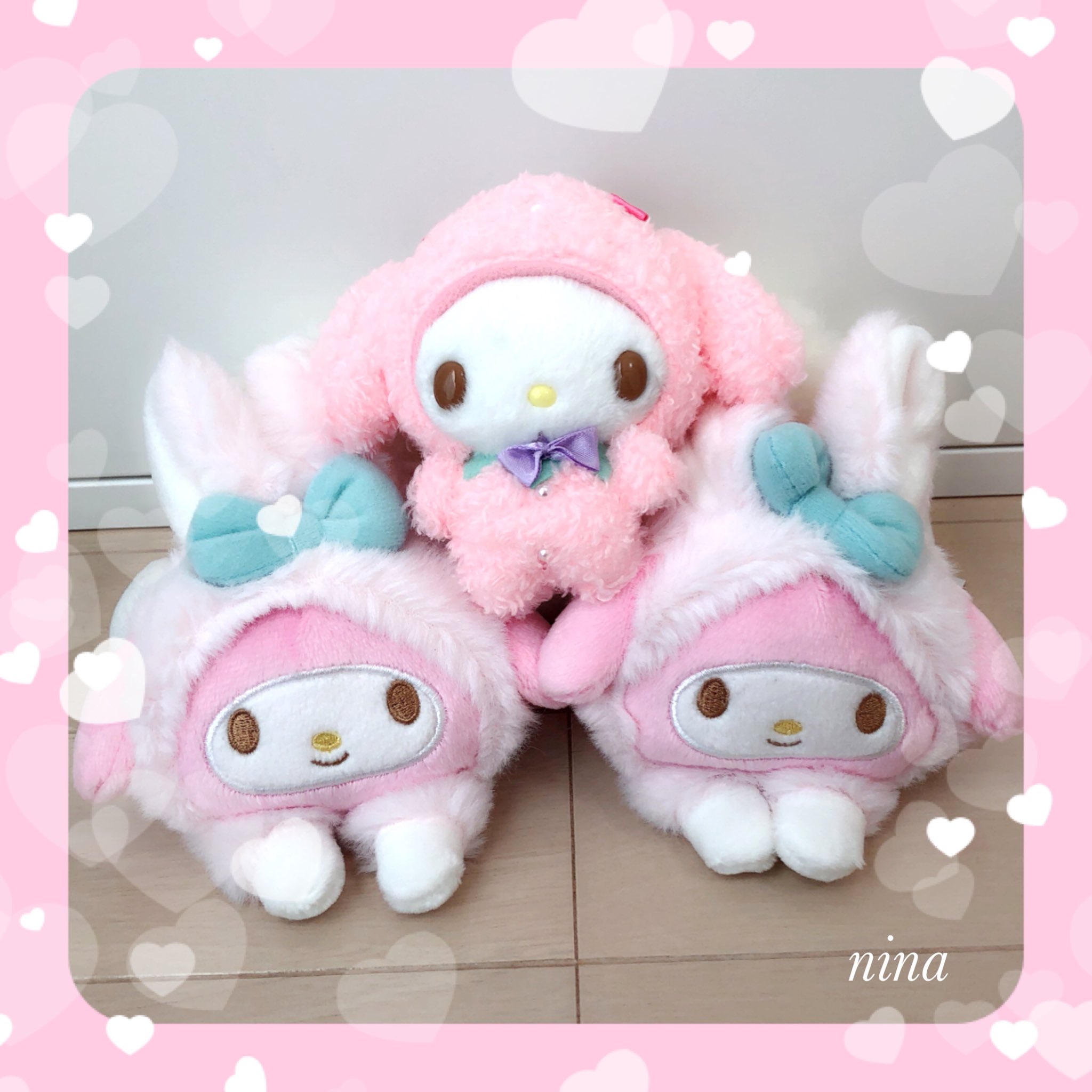 マイメロちゃん♡︎ʾʾ ⟡ 🖤‪⟡🖤⟡🖤‪⟡🖤⟡.· LONG LENGTH ZIP OUTER【マイメロディ‬‬