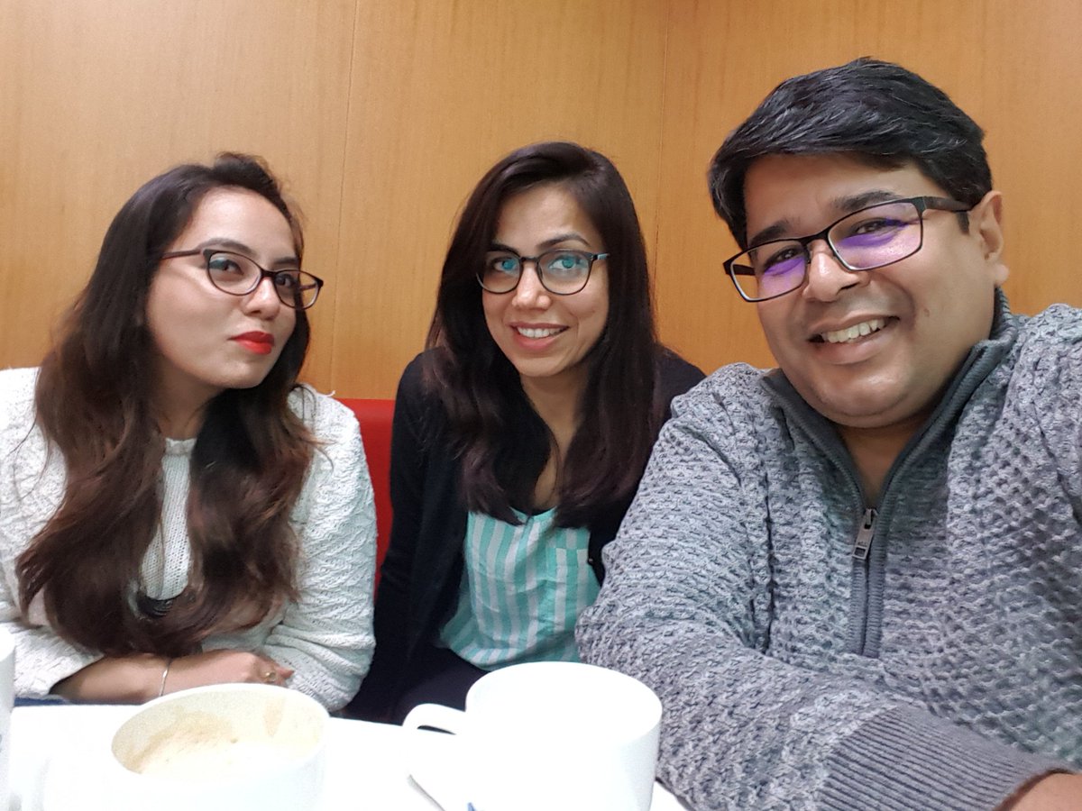 SiddharthKakade's tweet photo. #chaipecharcha an early morning coffee with the team before start of work.. ASF office, Gurgaon @lifeatmercer @TanuMukherjee #teamgoss #selfie #coffeetime https://t.co/W63hHxUcNO
