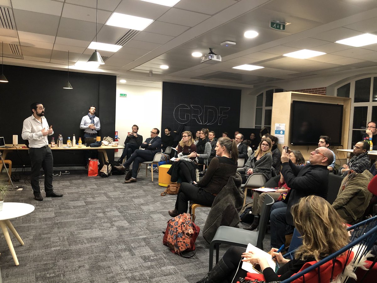 Superbe soirée <a href="/HappyTechFrance/">HappyTech</a> chez <a href="/GRDF/">GRDF</a> à l’espace <a href="/GRDF_M95/">GRDF M95</a> ! Merci d’être venu aussi nombreux 🤗
