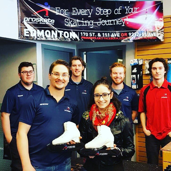 Prosk8's tweet photo. High Performance Pic of the Day... Ready to Rock! 
@kaetlyn_23 Good Luck! 
#pshp #highperformance #teamcanada #olympics #peyongchang2018 #all2win #readytorock #skating #figureskating #skatingsuccess #skatedancemove https://t.co/KKXGlyRrQO