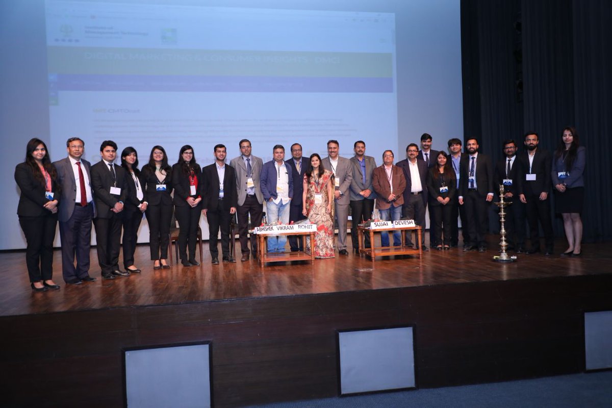 imtdmci's tweet photo. Concluded our First ever DMCI Conclave at @IMTGhaziabad. Panel discussions with dignitaries resulted into plethora of insights to take away on digital trends changing every aspect of marketing. Thanks to all stakeholders to make this event successful. #DMCIconclaveatIMT https://t.co/Sd208j5f6I