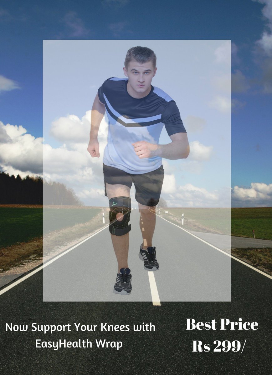 EasyHealthIndia's tweet photo. EasyHealth Knee Brace is SUPER COMFORTABLE. It keeps your knee supported without restricting the movement. 🏃♂️🧘♂️🚵♀️🚴♂️
Available at 60% discount only for a limited period of time. Buy Today! https://t.co/56bpKSF6kw
#fitnessaccessory #exerciseessential #gymlife https://t.co/CqU8vNg8N1