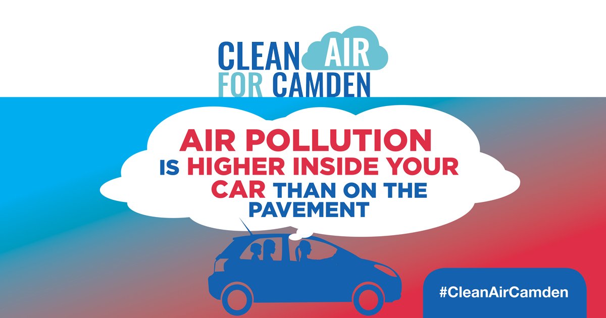 Sign and share our #CleanAirCamden pledge to help improve air quality in Camden: camden.gov.uk/cleanaircamden