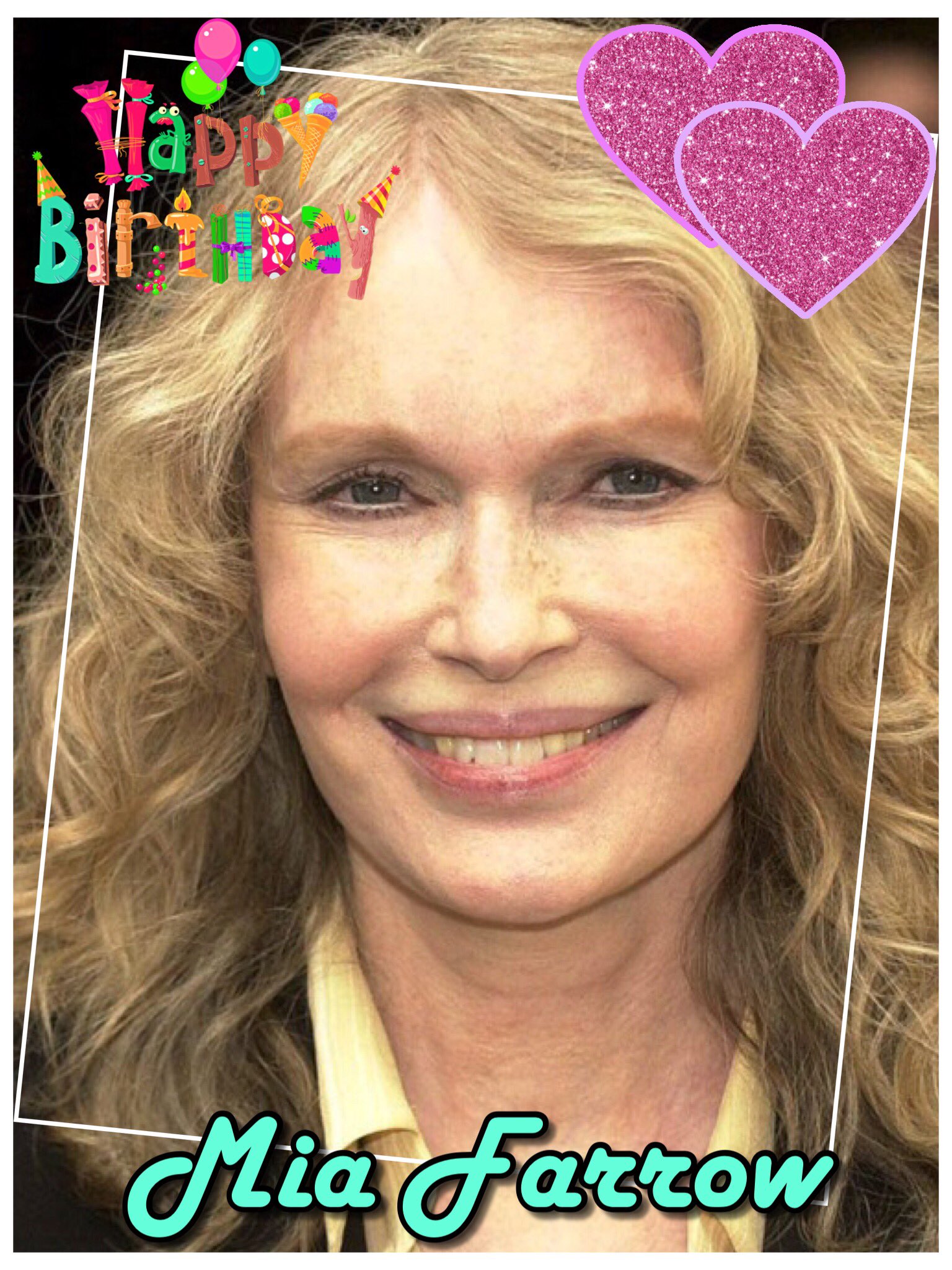Happy Birthday to Mia Farrow, Sam Coulson, Gordon Strachan, Erin O\Connor, Holly Johnson & AJ Buckley    