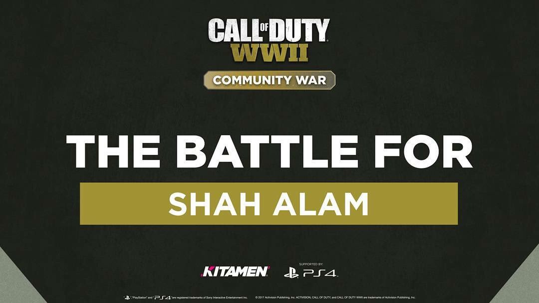 kitamenofficial's tweet photo. Seven Teams have been chosen to battle for Shah Alam. All the best marines. Make sure to give it your best shot!

#kitamen
#PlayStationAsia
#codwwii
#communitywar
#PlayEverythingPS4 @ Kitamen Shah Alam https://t.co/PtQ31bWuB4